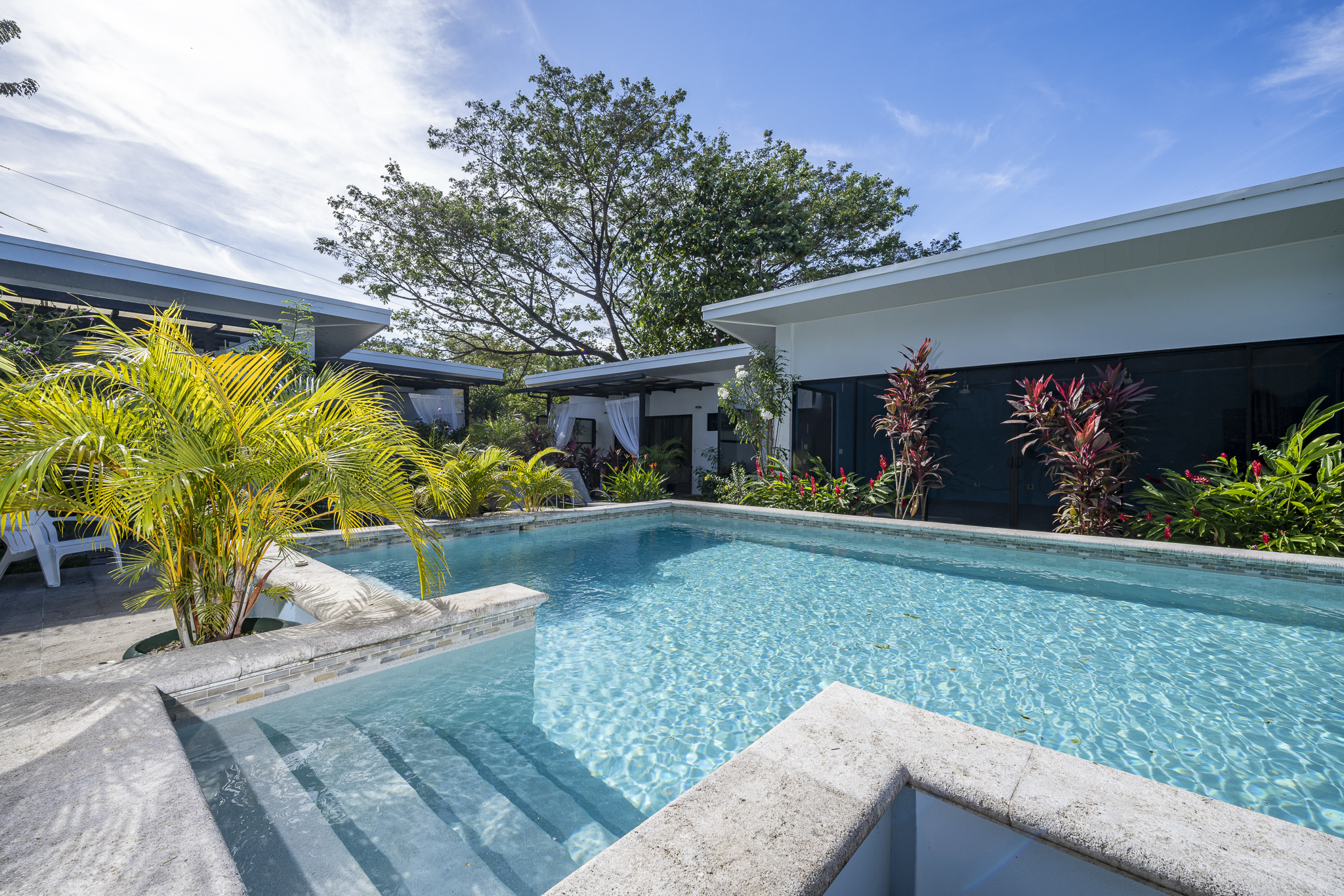 tropical house with swimming pool for sale in samara costa rica