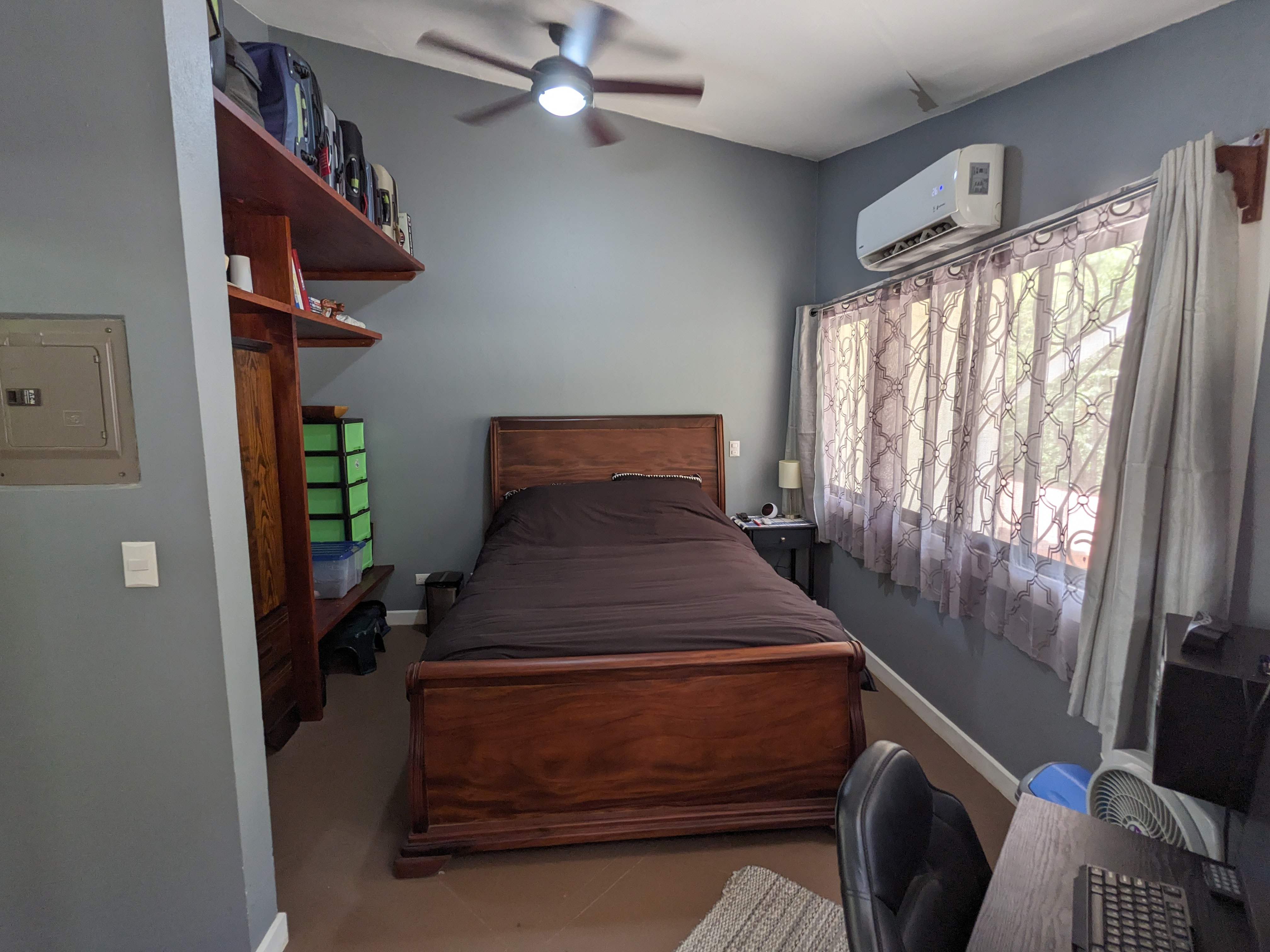 interior del dormitorio de invitados tropical paraíso de varias unidades samara costa rica