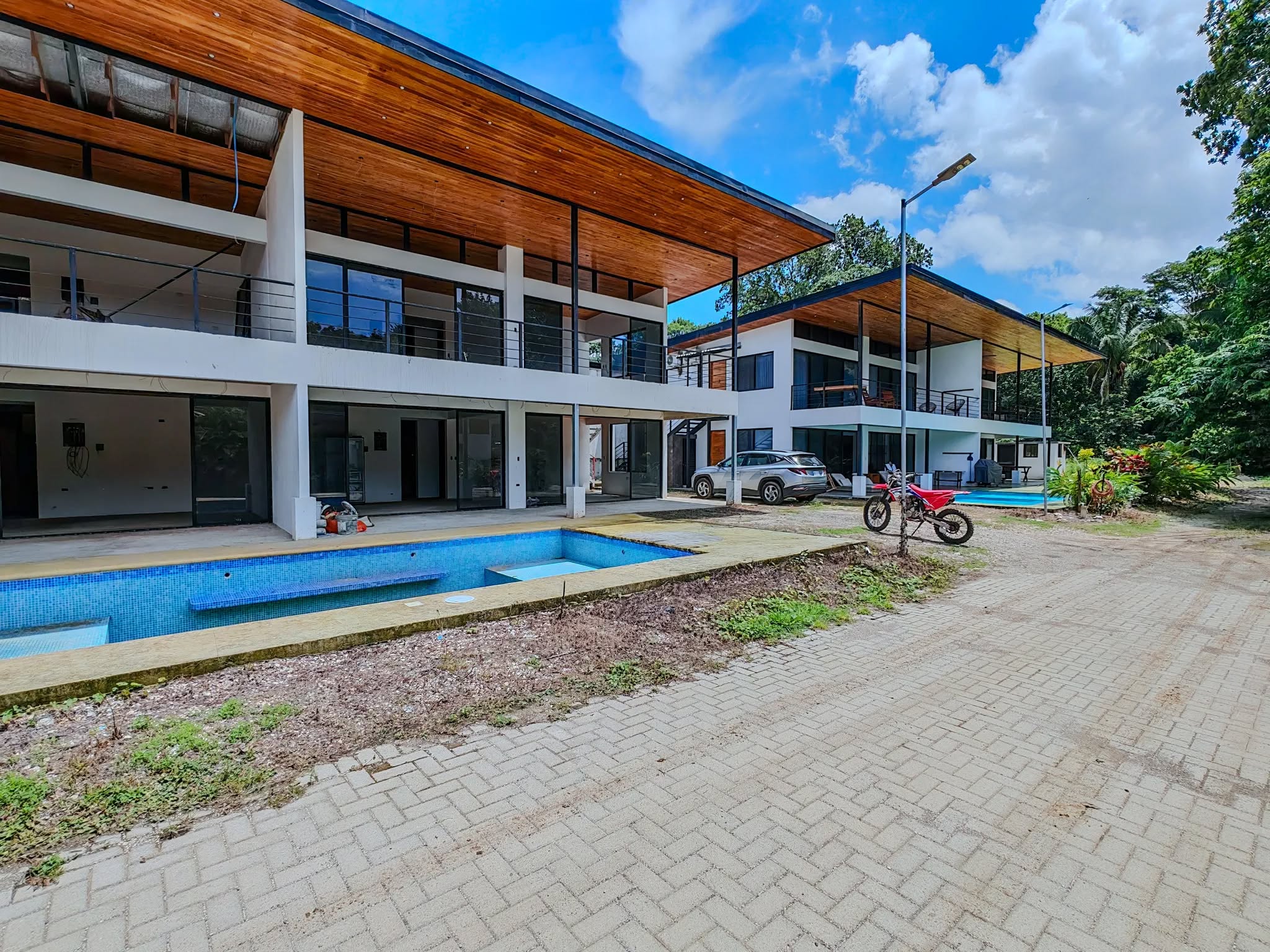 façade extérieure principale appartements Samara projet Costa Rica