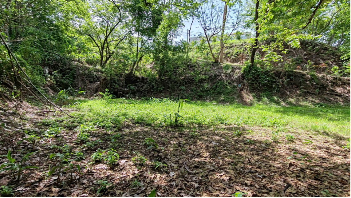área verde privada, lote en la selva cerca del pueblo